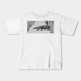 Gator Walking Kids T-Shirt